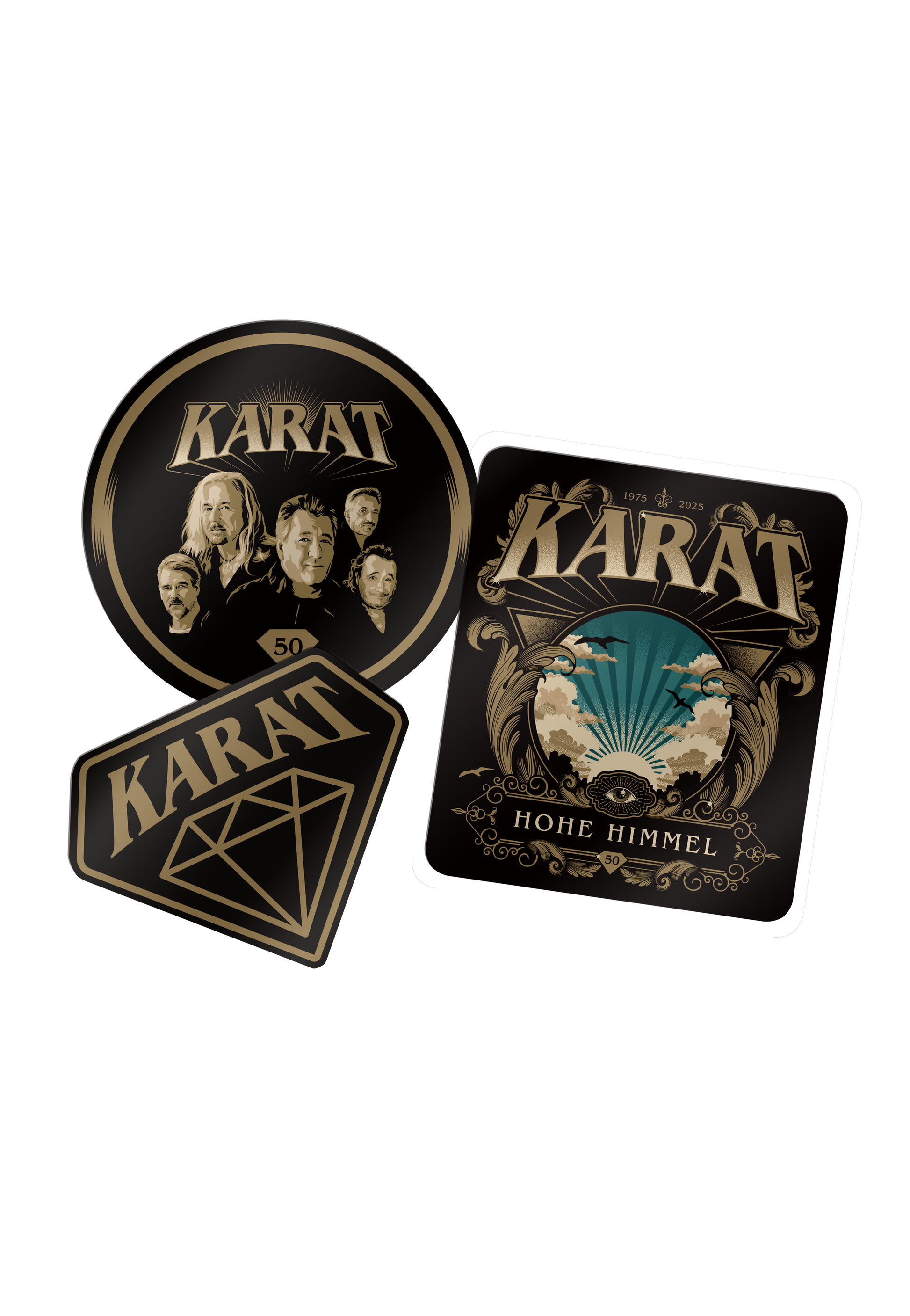 Karat - Hohe Himmel Band Diamant - Magnet Set | Neutral-Image